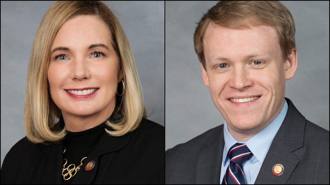 Republican NC Reps. Holly Grange of New Hanover County and Destin Hall of Caldwell County are co-chairs of the House Elections Committee. On Jan. 29, they scolded the NC elections board for not complying with a subpoena.