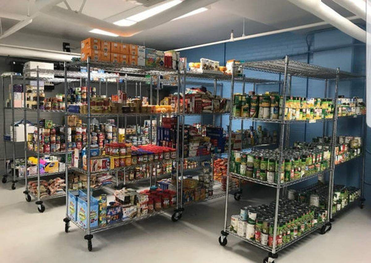 The Carolina Cupboard, an on-campus food pantry, provides free food for students facing food insecurity.