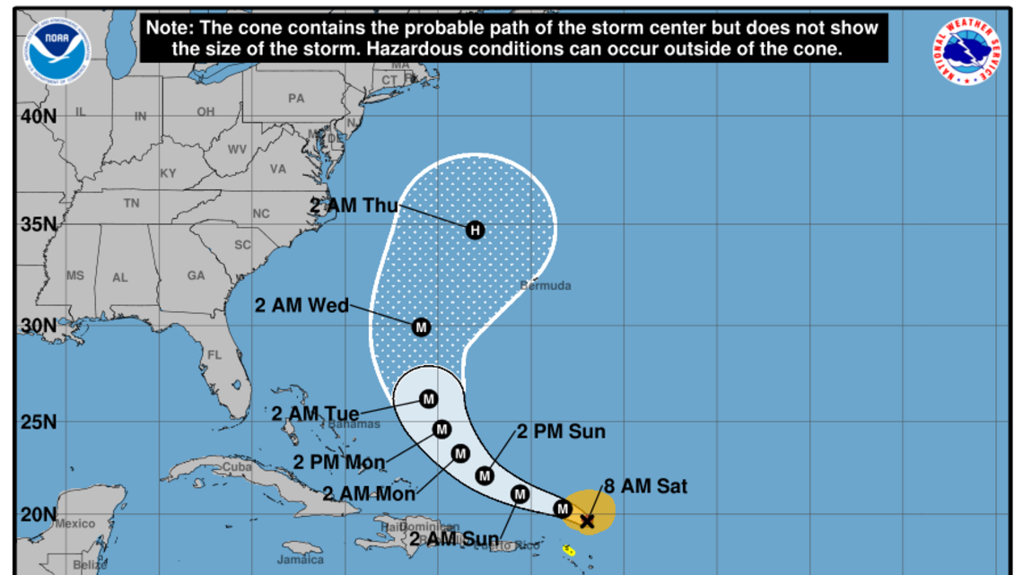 Huracán Erin alcanza categoría 4 en el Atlántico y genera alerta en el Caribe