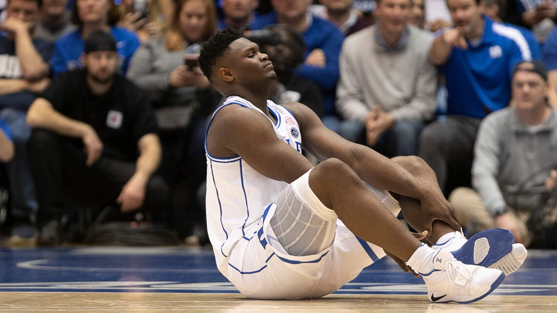 Zion’s shoe slew puts a different spin on UNC rivalry win