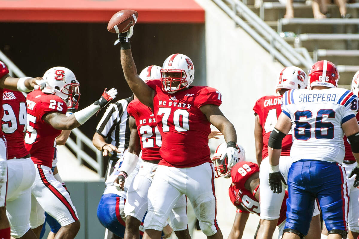 Former N.C. State defensive lineman Carlos Gray was found shot to death in his Alabama home on Monday.