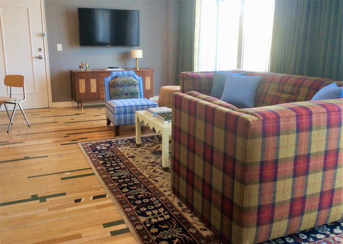 Graduate Hotels’ in-house design staff created custom furnishings and textures for the newly opened hotel in Chapel Hill, weaving in bits of Carolina blue, elements reflecting UNC’s and North Carolina’s environments, and Ivy League plaids and leather.