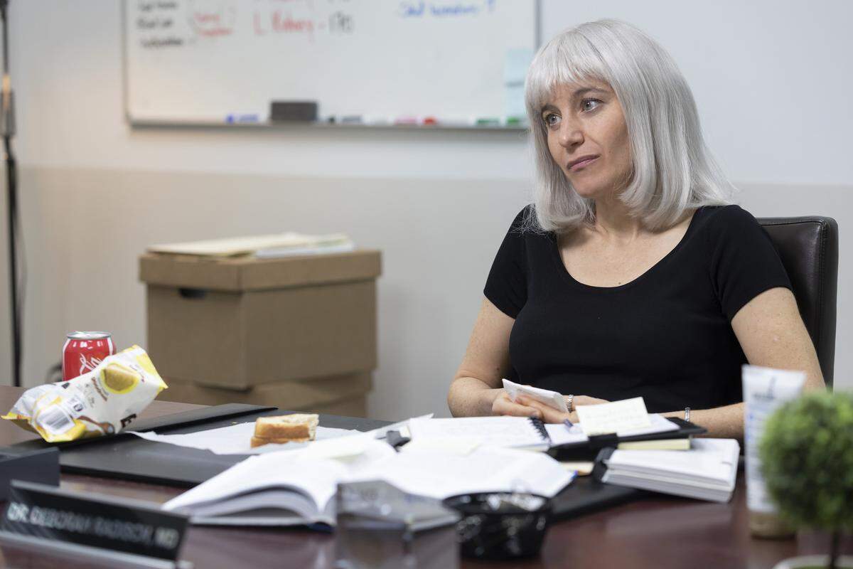 Susan Pourfar as Deborah Radisch in the HBO Max series “The Staircase.”