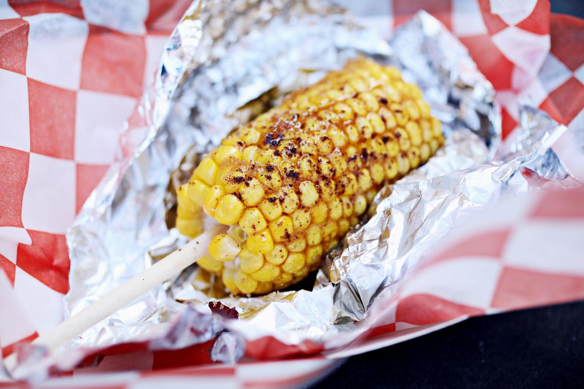 Roasted pumpkin spice corn from Douglas Farms.