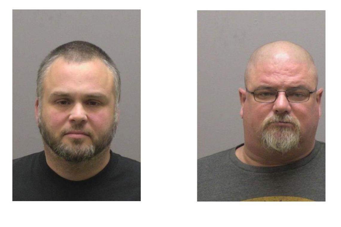 Christopher Overman and Chadwick Hightower were arrested during the protest.