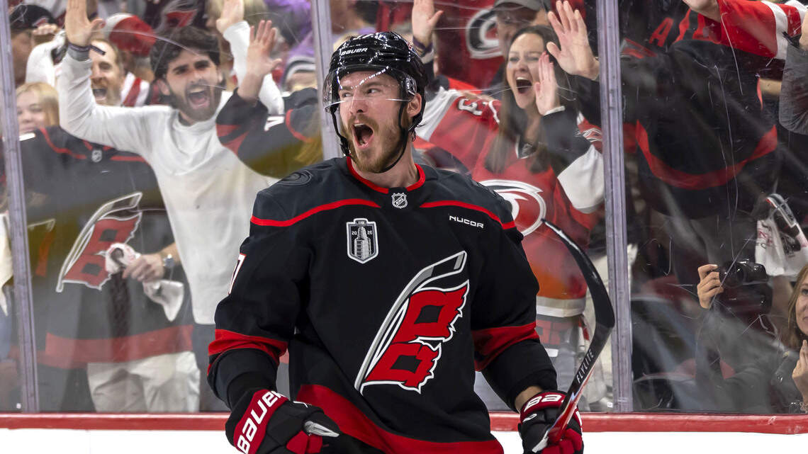 Why Canes’ Andrei Svechnikov is excited about facing Caps’ Alexander Ovechkin