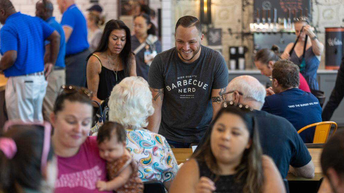 Chris Prieto, owner of Prime Barbecue in Knightdale, helped organize the Pinehurst Barbecue Festival, returning for its fifth year Aug. 29-31. 