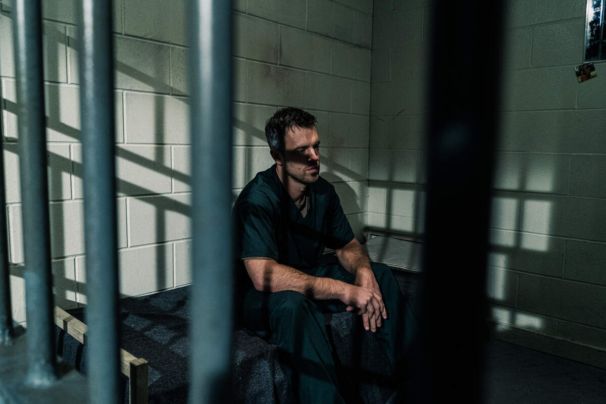 Sean Kleier in the Lifetime movie “Chris Watts: Confessions of a Killer.”