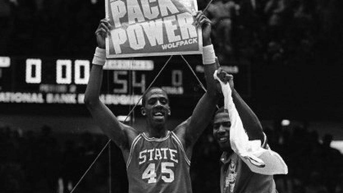 Ernie Myers won the national title for NC State in 1983. He gets to witness history again