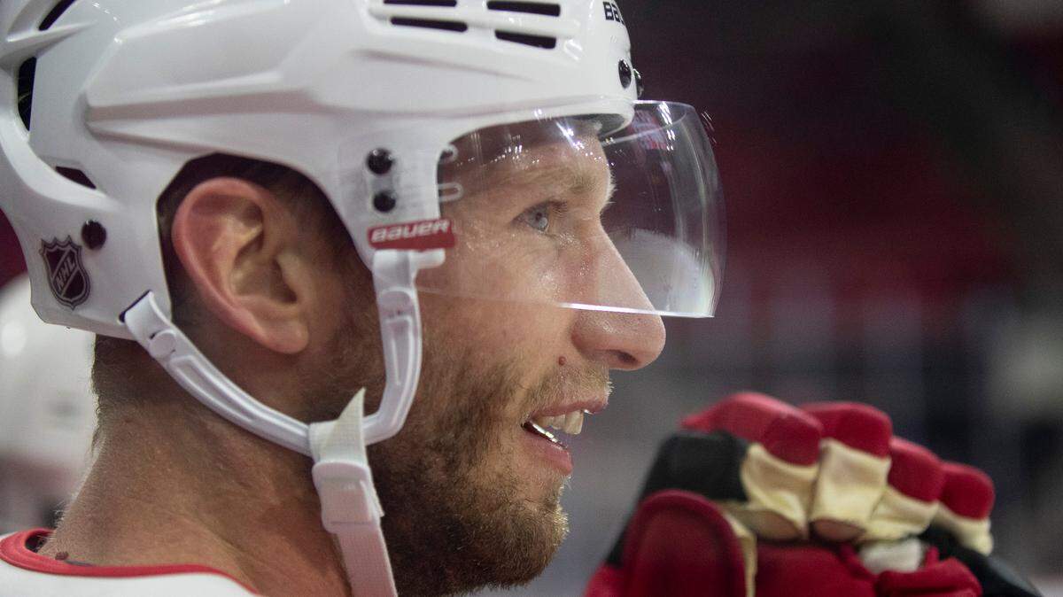 Carolina Hurricanes captain Jordan Staal (11) during practice on Wednesday, January 13, 2021 at PNC Arena in Raleigh, NC.