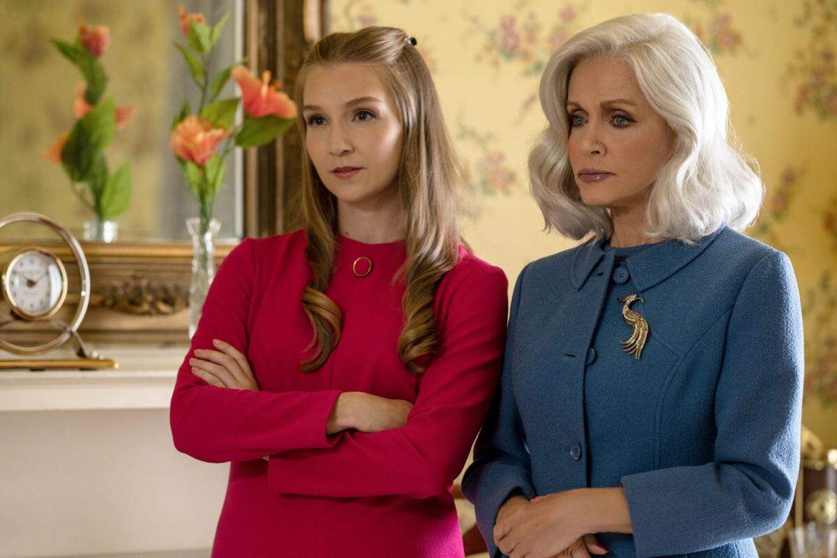 Elyse Maloway, left, and Donna Mills star in the Lifetime limited series “VC Andrews’ Dawn.”
