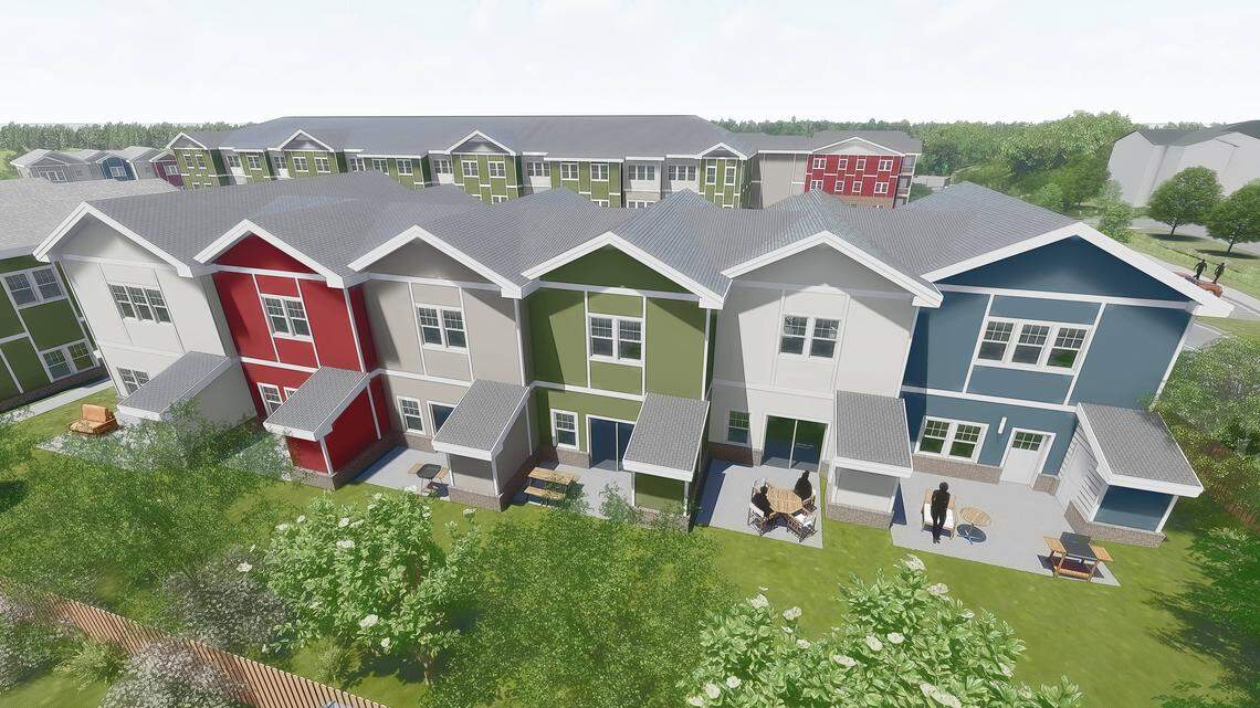 Homestead Gardens will include 87 homes, ranging from 1-bedroom apartments to 4-bedroom townhomes in northwest Chapel Hill.