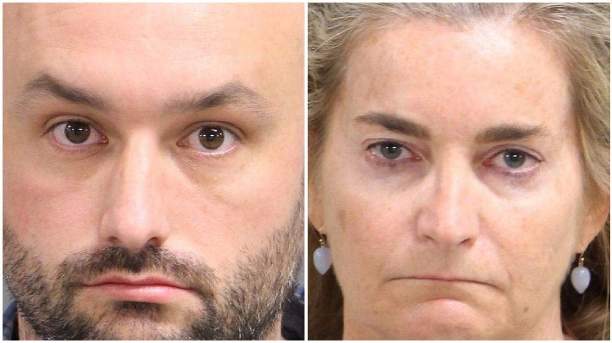 Nicholas Smith, left, and Nancy Beth Errichetti