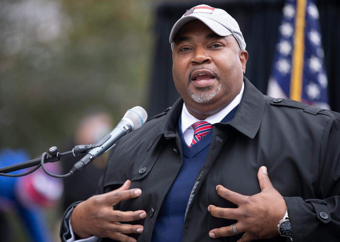 A lawsuit against the North Carolina Governor’s School cites findings from a task force formed by Republican Lt. Gov. Mark Robinson.