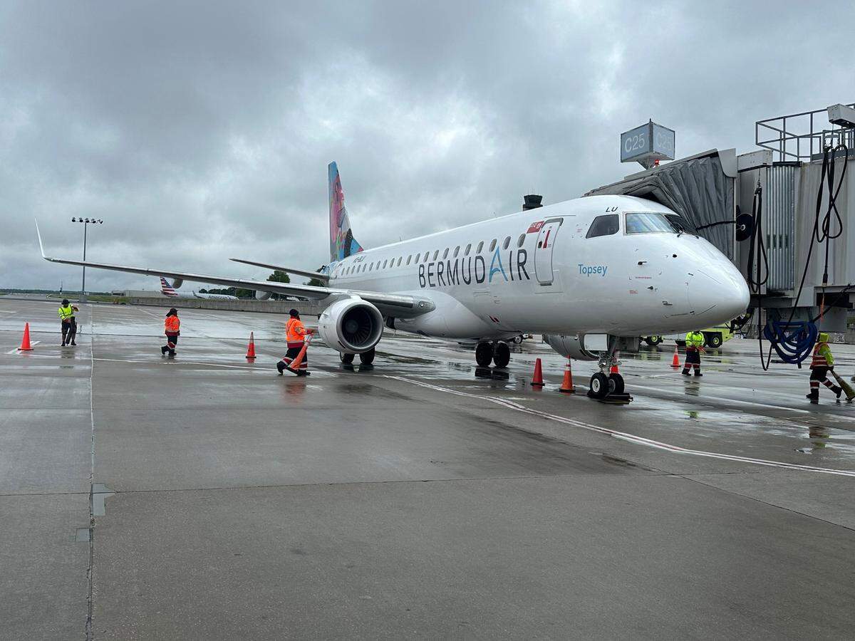 BermudAir will fly twice a week between Raleigh-Durham International Airport and Bermuda using 70-seat Embraer E175 aircraft.