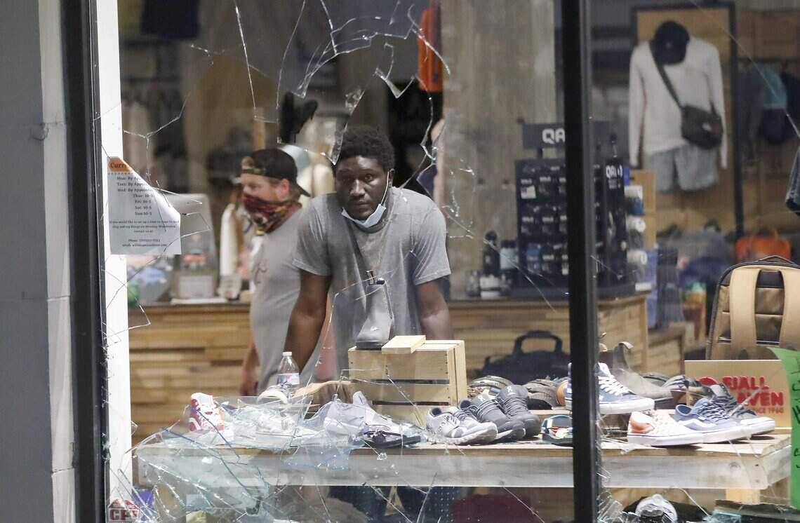 Coronavirus, NC protest, riots leave downtown Raleigh ruined | Raleigh ...