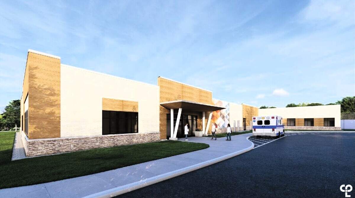 Orange County started planning the Crisis Diversion Facility in 2019 to give adults and children a place to go for help when they experience a mental health or behavioral crisis. Pictured is the rear entrance to the proposed building.