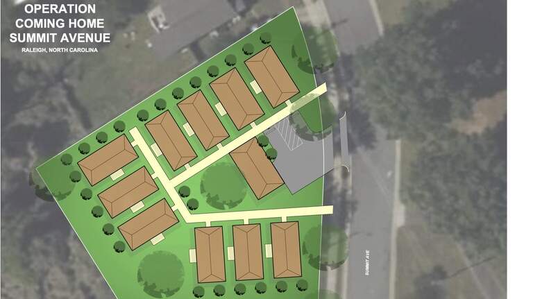 A Raleigh tiny-home village will give veterans a permanent place to call home