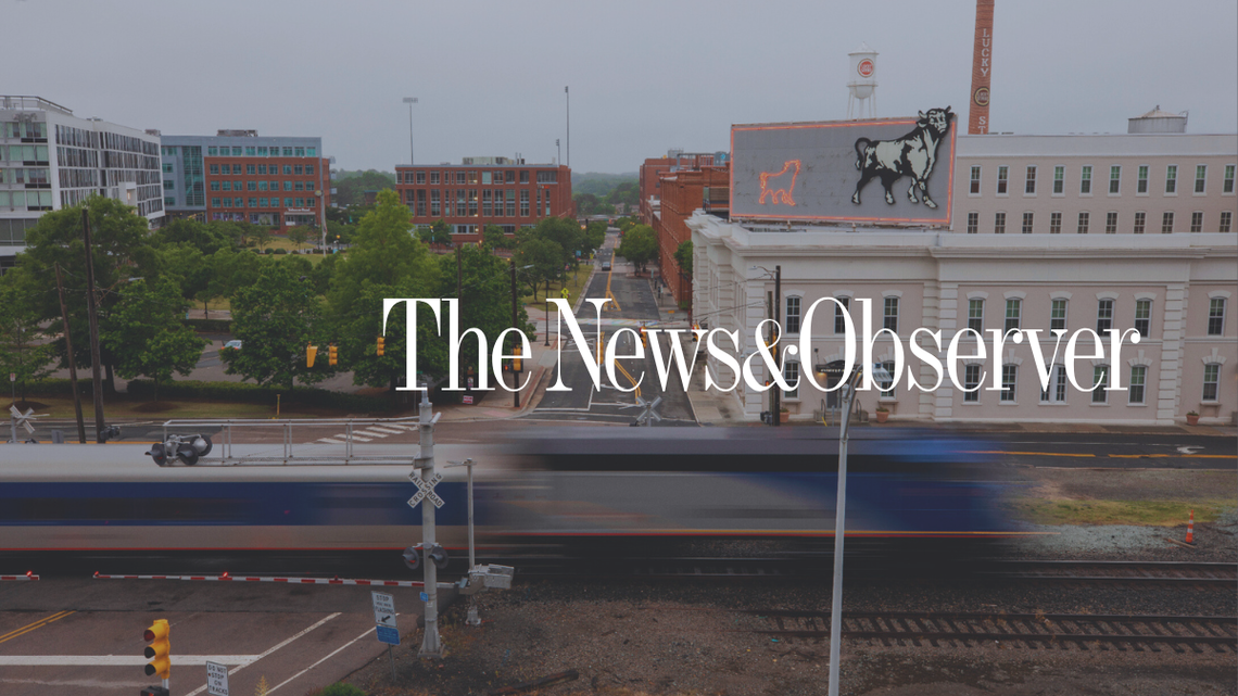 2 sent to hospital, streets closed after van hits gas meter in downtown Durham