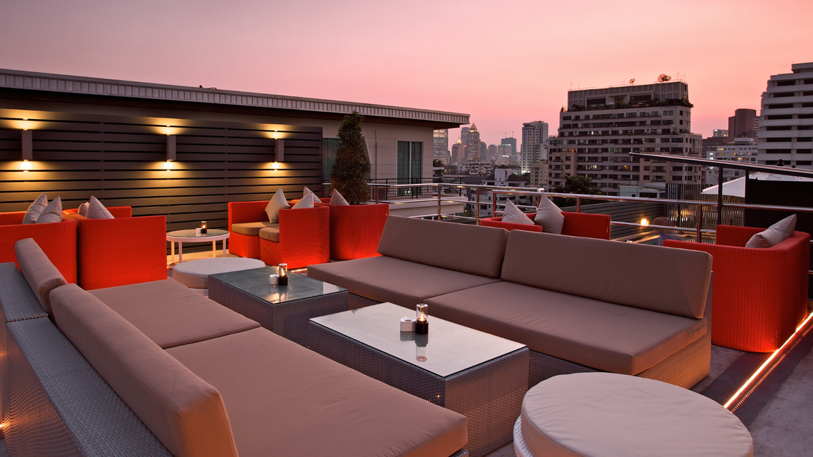 A rendering of the rooftop terrace for Urban Place at Five Points, a project featuring 18 luxury townhouses in one of the Raleigh’s most coveted neighborhoods.