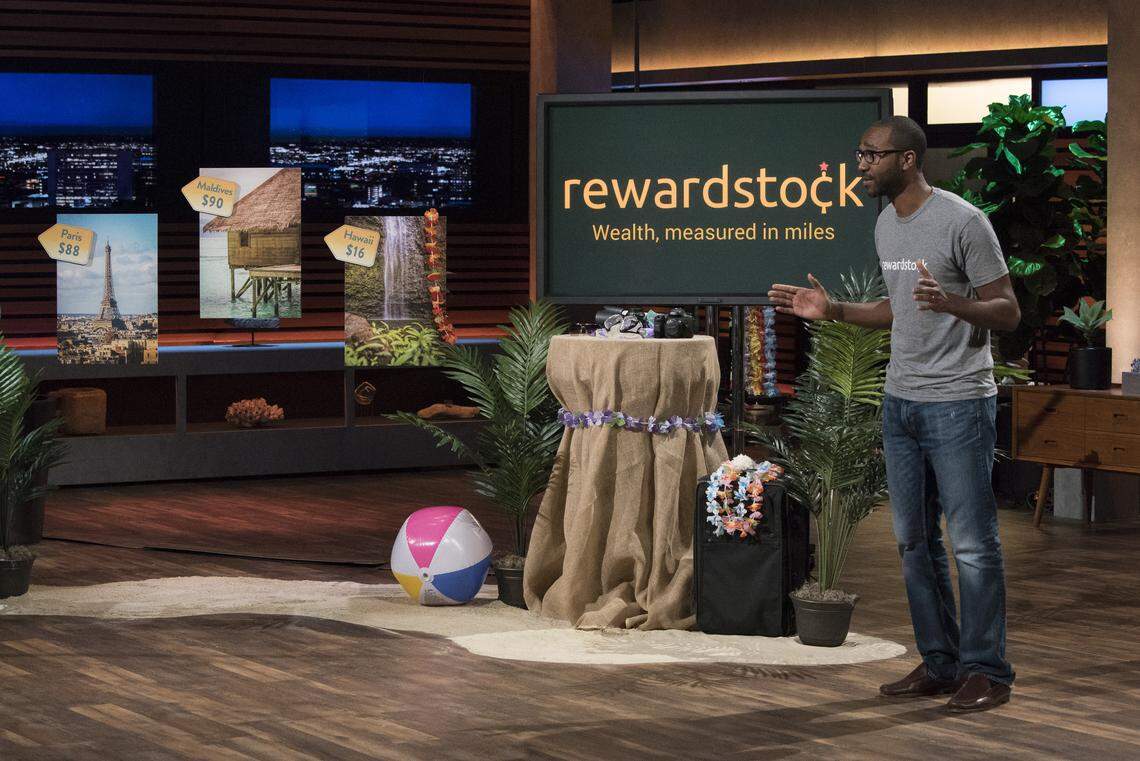 On ABC’s “Shark Tank,” Raleigh entrepreneur Jon Hayes pitches RewardStock, an automated travel service that will use your credit card reward points to help you plan your next vacation at a fraction of the cost.