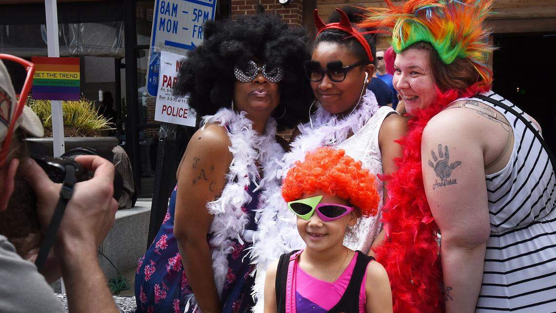 Thousands crowd Fayetteville Street in Raleigh in 2015 for the annual Out! Raleigh, a free street festival with music, food vendors, and a Kid Zone. The pride celebration for the lesbian, gay, bisexual and transgender community is a fundraiser for the LGBT Center of Raleigh.