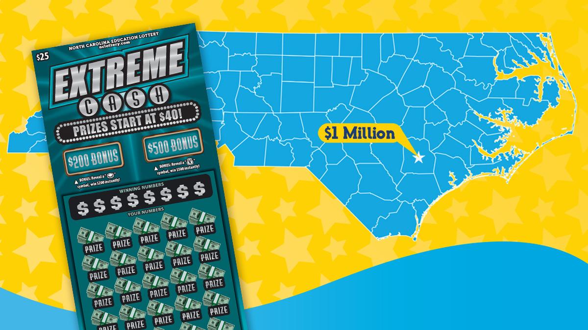 A North Carolina husband bought a $1 million lottery ticket while running an errand, officials say.