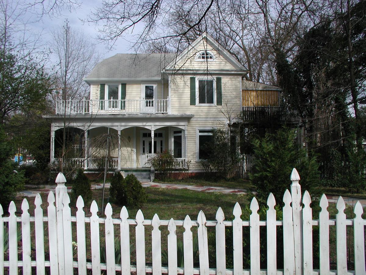 The James Manning House in Durham, where Annie Savoy (Sarandon) lived in 'Bull Durham.'