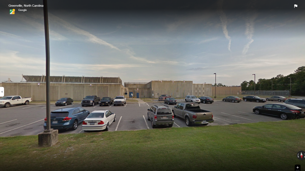 The vehicle theft happened around 2 p.m. Tuesday, May 20, outside at the Pitt County Detention Center in Greenville, about a 85-mile drive southeast from Raleigh, the sheriff’s office reports.