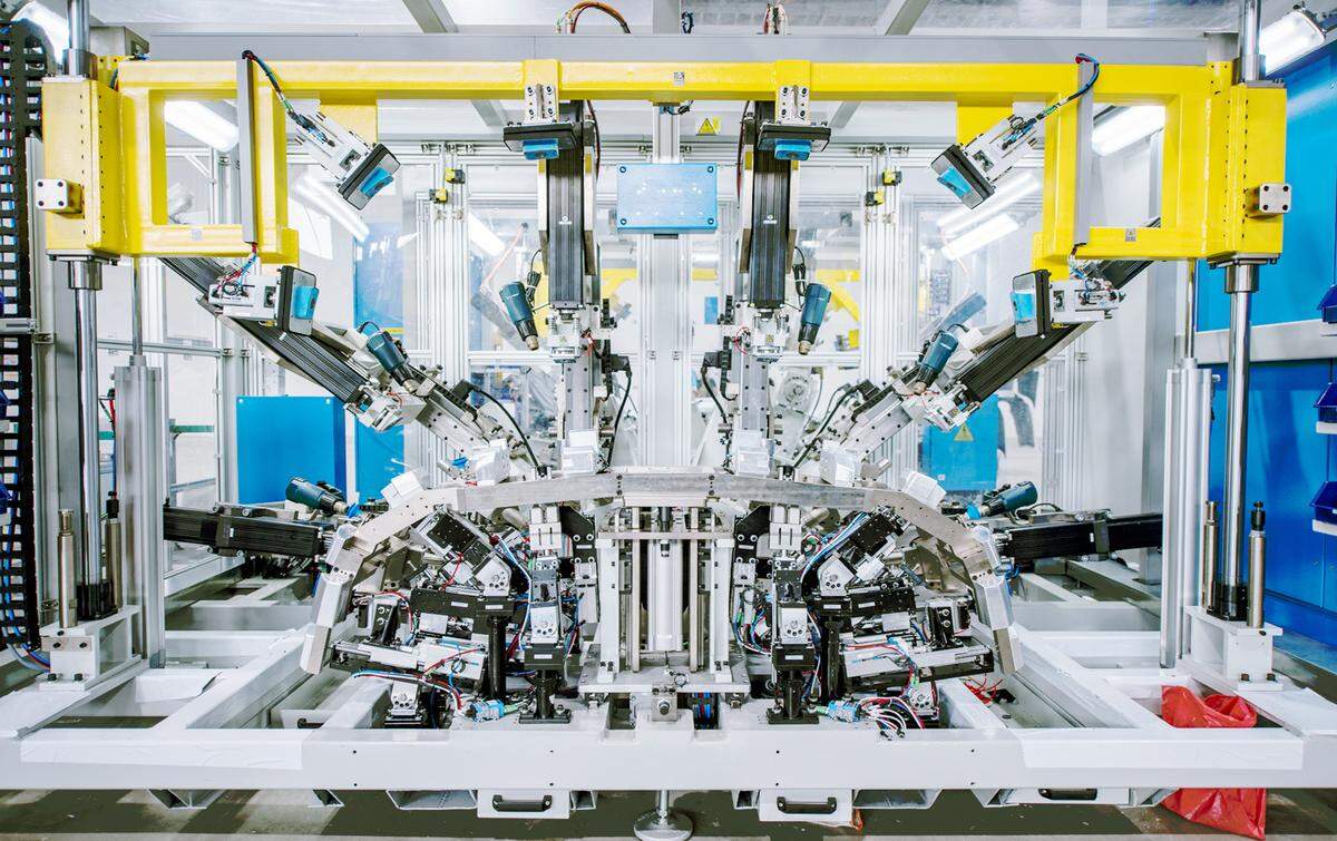 A look inside a VinFast auto manufacturing plant.