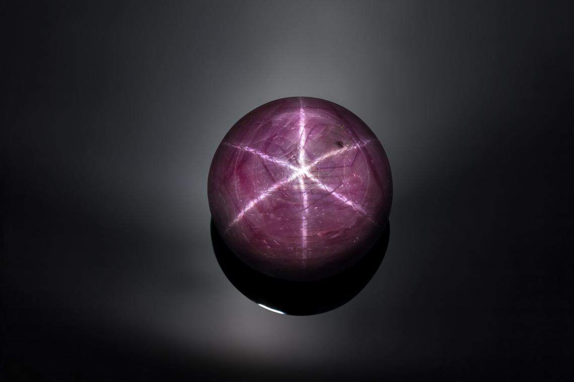 Smoky Mountain Two-Star ruby