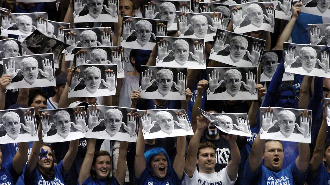 Coach K, condoms on the court and the long evolution of Duke’s Cameron Crazies