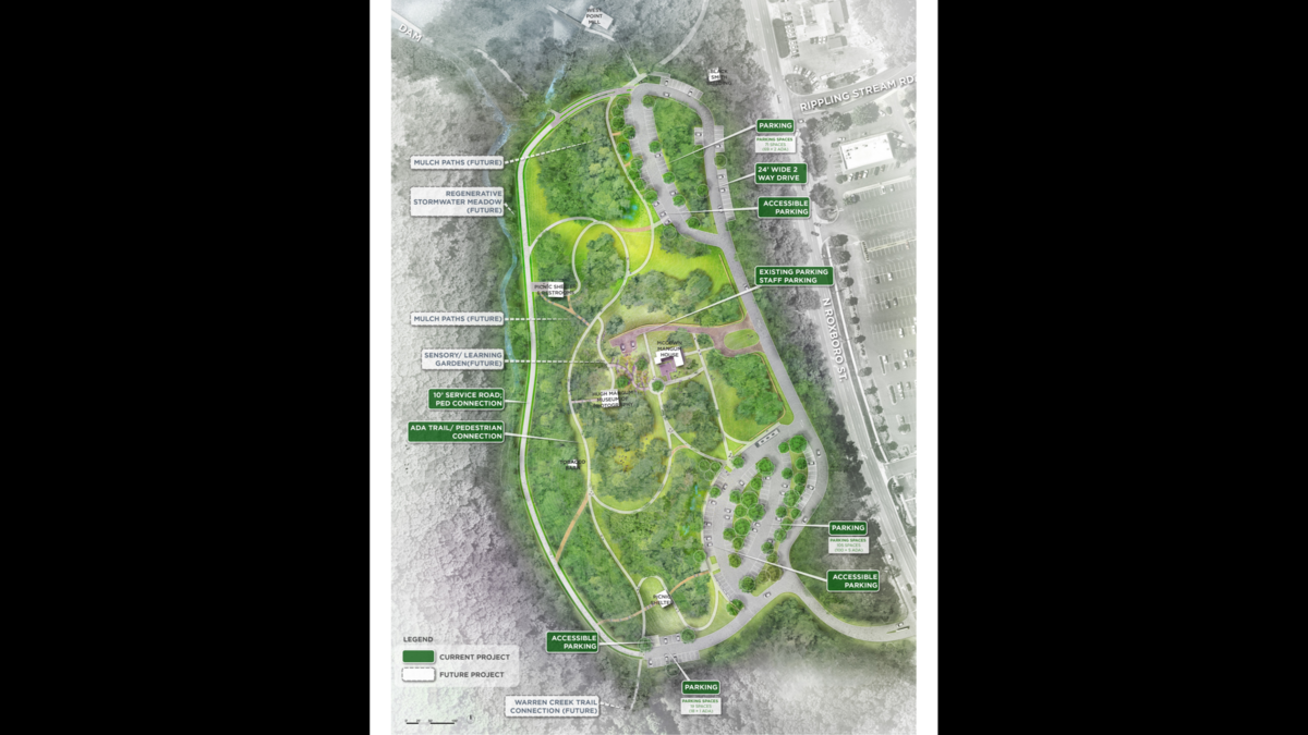 Durham is closing the West Point on the Eno Park, at 5101 N. Roxboro St., from July to January 2027 to bring parking and paths into ADA compliance.