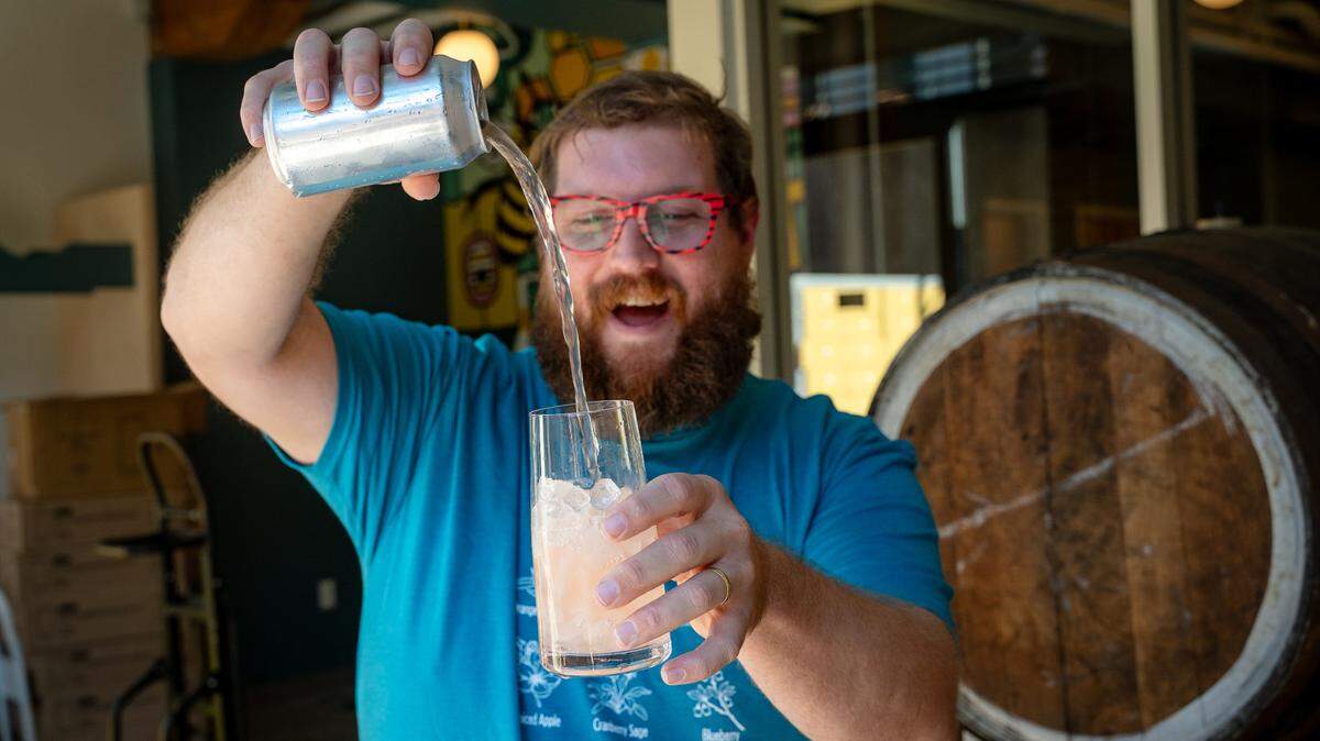 Honeygirl Meadery owner Robby Battle will unveil the new Ment Beverage Co. in Durham’s American Tobacco Campus. In addition to Honeygirl meads, Ment will make cider, seltzer and sake.