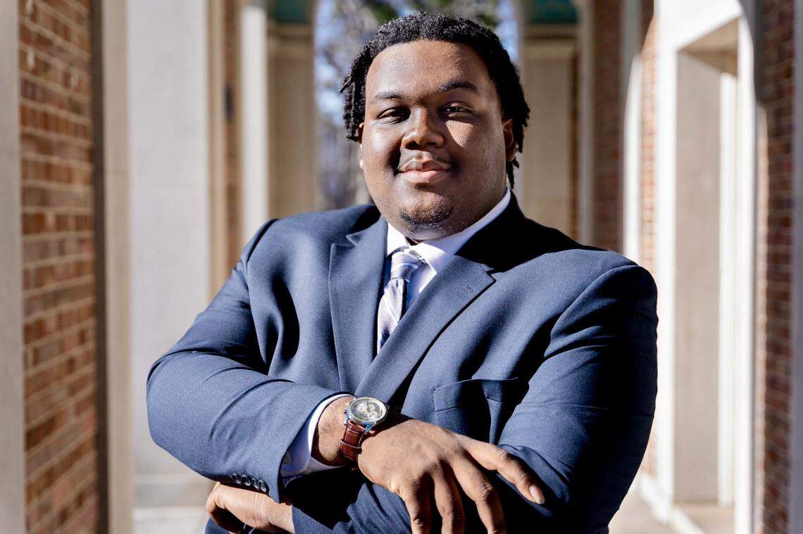 UNC-Chapel Hill Student Body President Lamar Richards was sworn in as a member of the UNC-CH Board of Trustees on Thursday, May 20th, 2021.