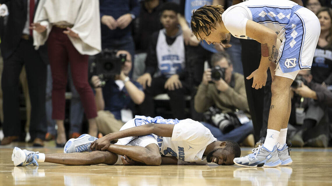 UNC basketball’s Brandon Robinson will miss game against Duke due to an ankle injury