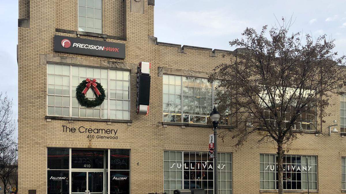 The Creamery Building in the Glenwood South district.