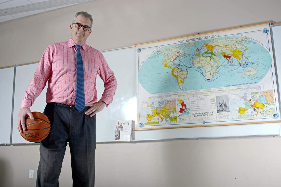 Charles ‘Chad’ Ludington, an associate professor of history at N.C. State University, in a 2014 file photo.