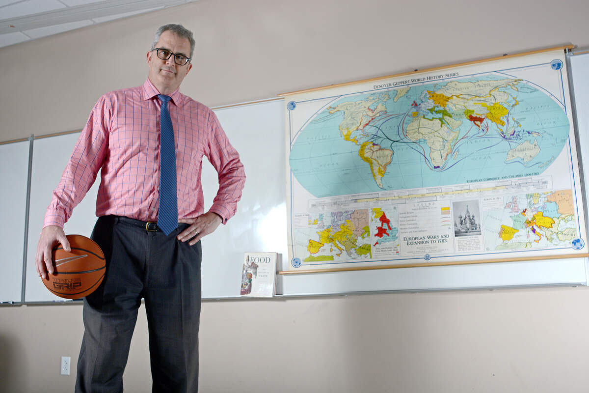 Charles ‘Chad’ Ludington, an associate professor of history at N.C. State University, in a 2014 file photo.