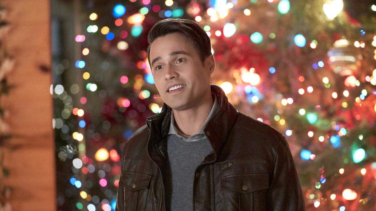 Brett Dalton in the Hallmark Movies & Mysteries movie “Once Upon a Christmas Miracle.”