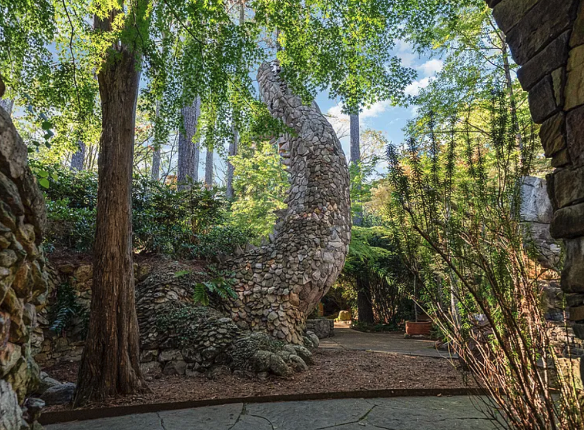 A look inside the “Uncommon Garden” at 107 Silo Dr. in Chapel Hill. The house is currently listed for $1.7 million.