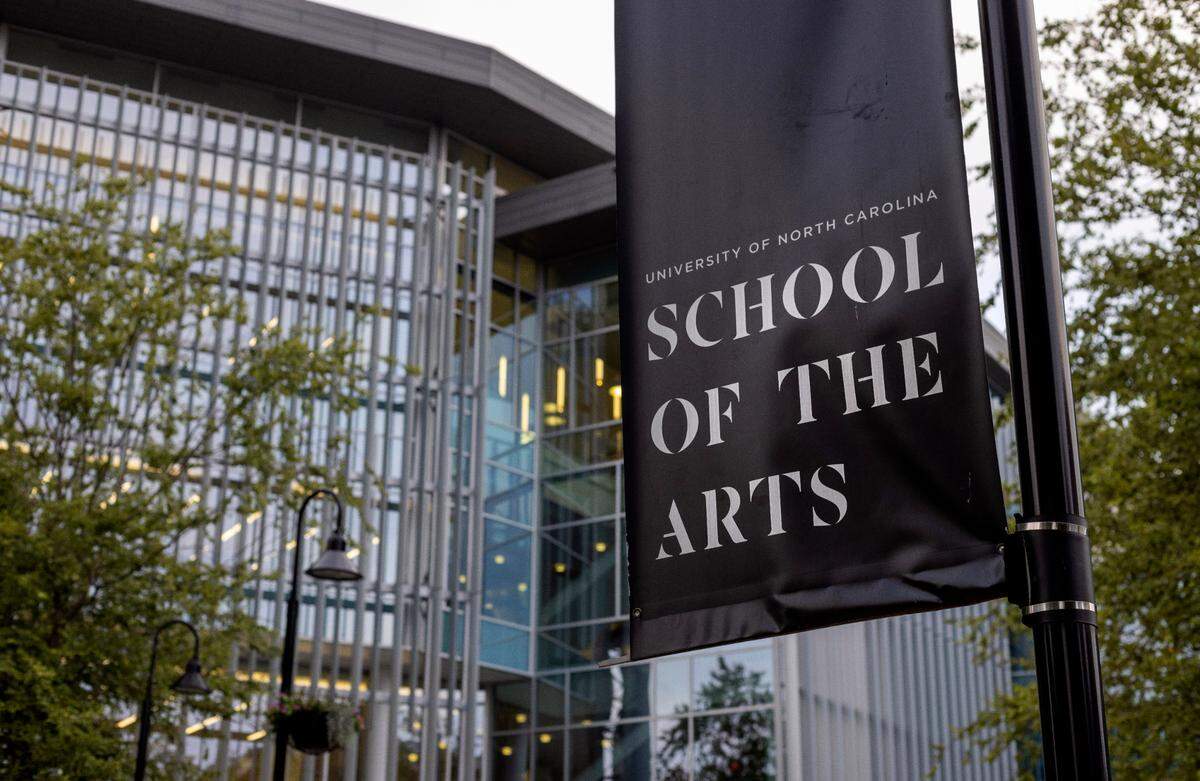 The North Carolina School of the Arts campus in Winston-Salem, N.C. on Friday, July 19, 2024.