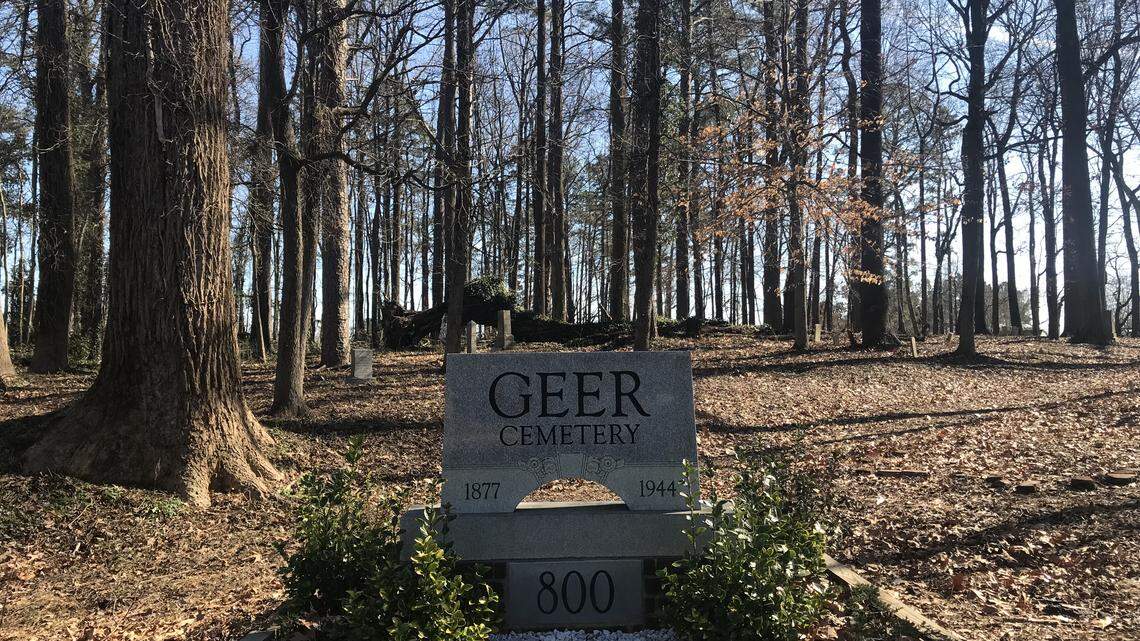 More than 1,500 black people are buried in Durham’s Geer Cemetery. (Photo by William Sturkey)