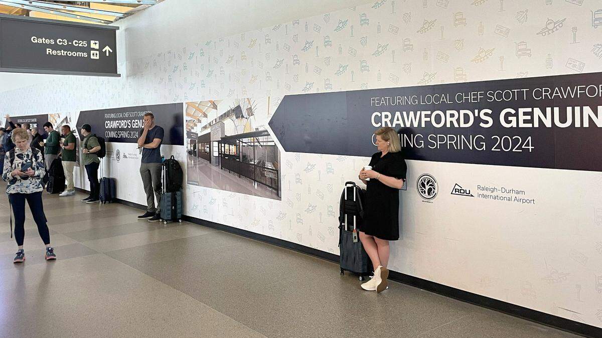 An accomplished Triangle chef expands his range at RDU airport