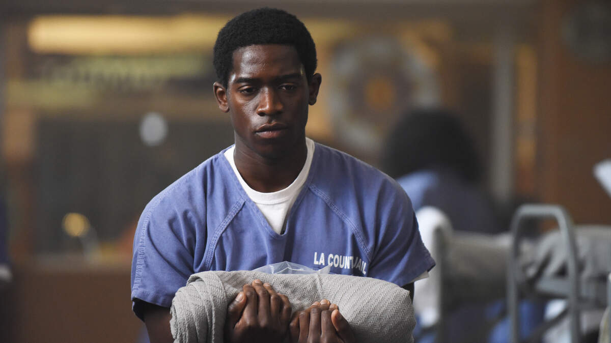 Damson Idris as Franklin Saint in the FX series “Snowfall.”