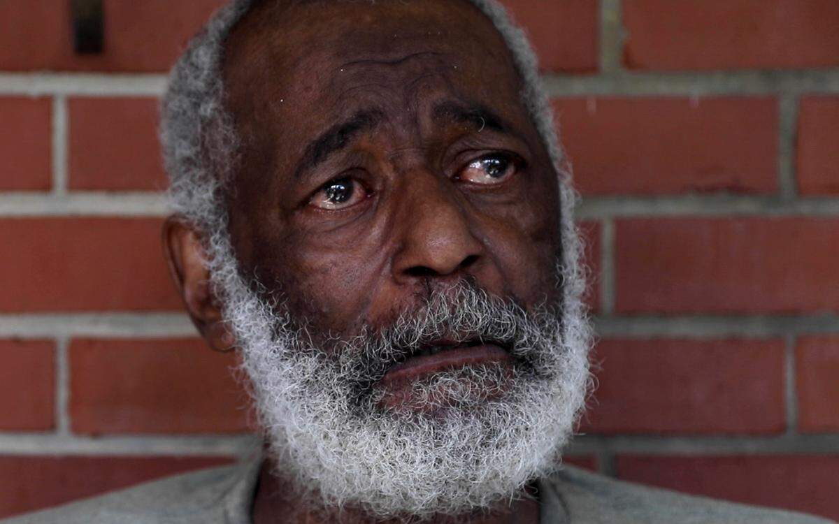 Robert Simmons Sr. recalls how his grandparents never left their family’s home during a storm despite it being in a flood-prone neighborhood Tuesday, Sept. 18, 2018.