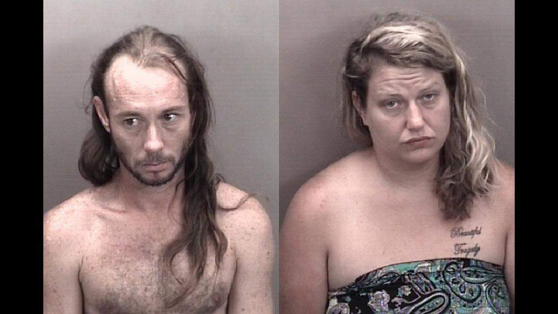 Jimmy Ray Poythress, left, and Brandy Renee Benson. 