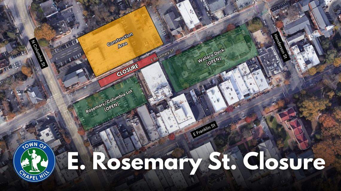 Chapel Hill rerouting traffic on these 3 busy streets for months. What you need to know.