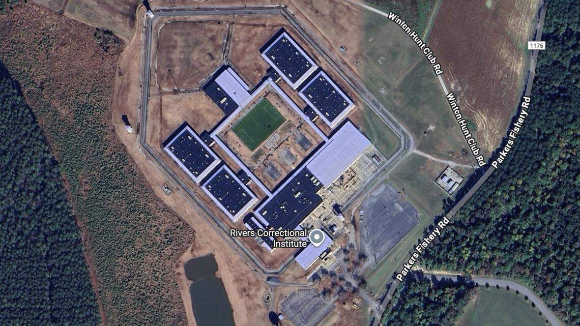 The former Rivers Correctional Institute in Winton. It is located in northeastern North Carolina in Hertford County.