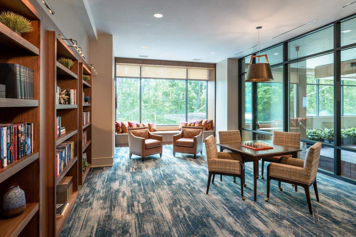 The Cardinal at North Hills’ family suite in the East Tower.